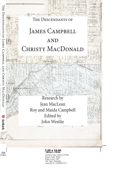 The Descendants of James Campbell and Christy MacDonald